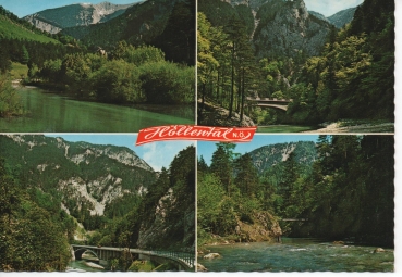 Ansichtskarte Höllental, Niederösterreich - Mehrbildkarte